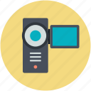 camcorder, device, handy cam, video camera, video recording