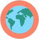 global network, globe, planet, world map, worldwide