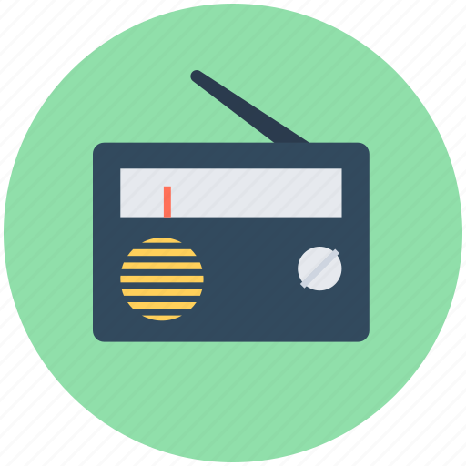 Old radio, radio, radio set, technology, transmission icon - Download on Iconfinder
