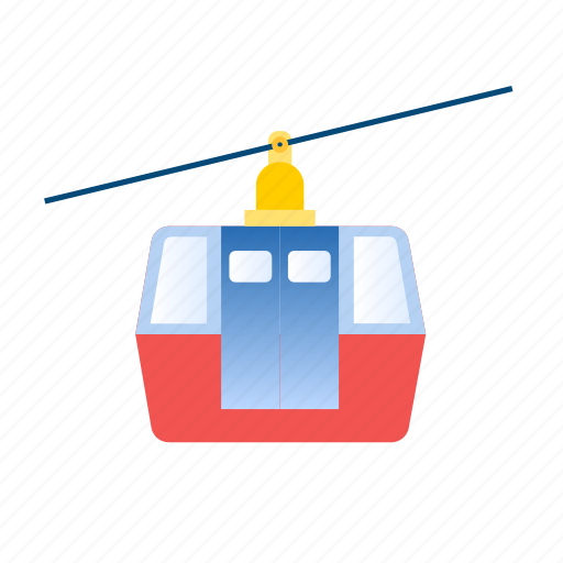Cable, cableway, lift icon - Download on Iconfinder