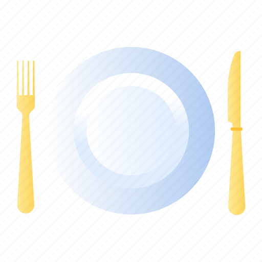 Dish, fork, knife icon - Download on Iconfinder