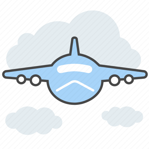 Aircraft, airplane, flight, fly, plane, travel, vacation icon - Download on Iconfinder