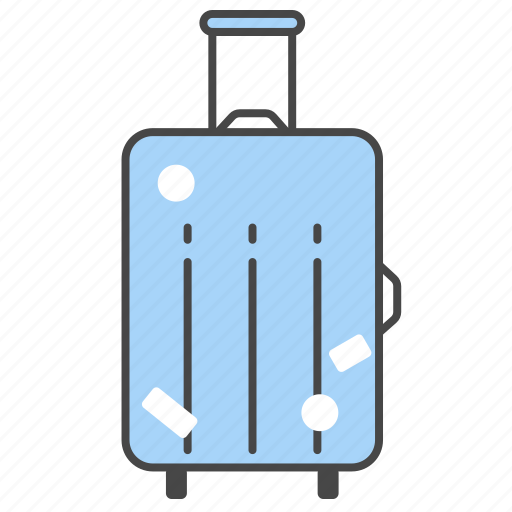 Baggage, holiday, luggage, portmanteau, suitcase, travel, vacation icon - Download on Iconfinder