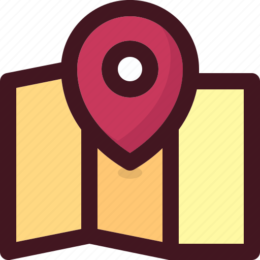 Holiday, map, pin, tourism, travel, vacation icon - Download on Iconfinder