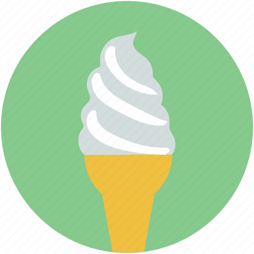 Cone, dessert, food, frozen food, ice cream icon - Download on Iconfinder