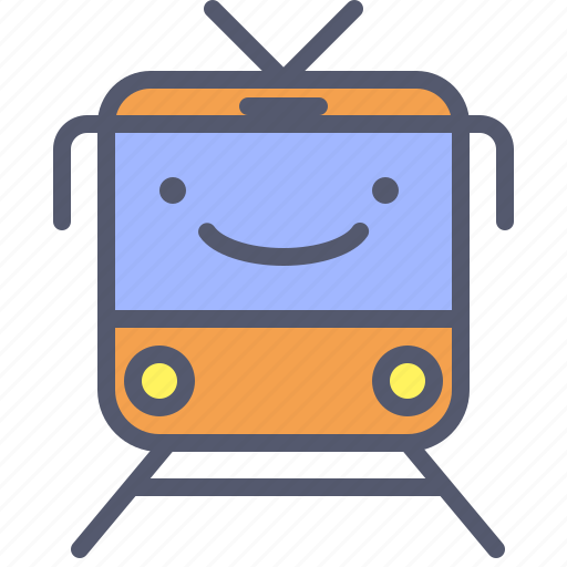 Railway, train, tram, transport, trip icon - Download on Iconfinder