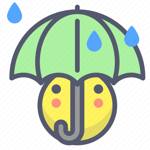Hide, rain, umbrella, weather icon - Download on Iconfinder