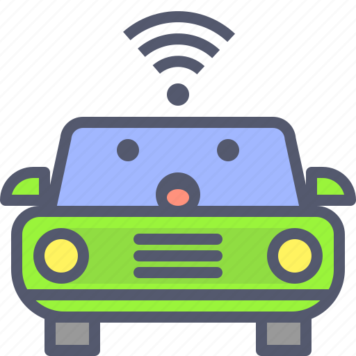 Car, electric, it, network, smart, wifi icon - Download on Iconfinder