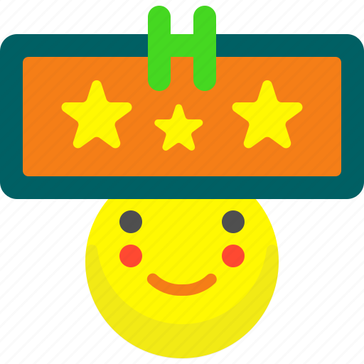 3stars, city, hotel, motel, review, trip icon - Download on Iconfinder