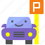automobile, park, parking, vehicle 
