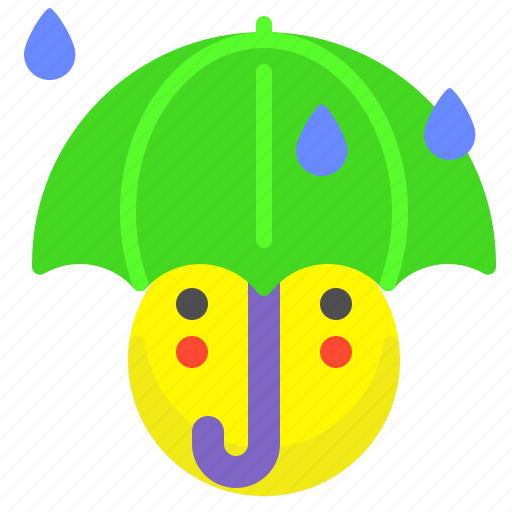 Hide, rain, umbrella, weather icon - Download on Iconfinder