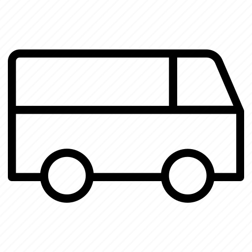 Bus, city, passenger, transport, travel, vehicle, white icon - Download on Iconfinder