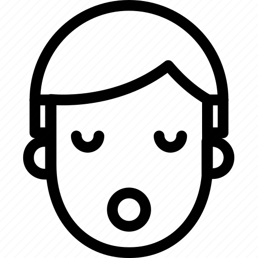 Emoji, emoticon, sleep, sleeping, yawn icon icon - Download on Iconfinder