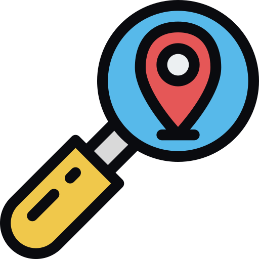 Destination, location, place, search icon - Free download