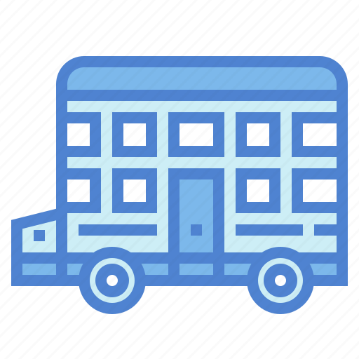 Bus, decker, double, transport, transportation icon - Download on Iconfinder