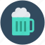 ale, beer, beer mug, chilled beer, drink 