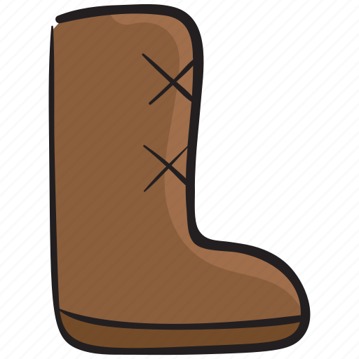 Footgear, footpiece, footwear, high shoe, long shoe, winter shoe icon - Download on Iconfinder