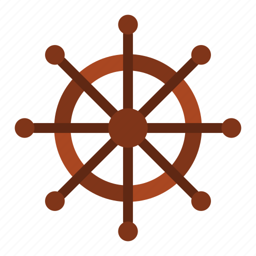 Helm, marine, wheel icon - Download on Iconfinder