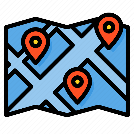 Location, map, navigation, travel, travelling icon - Download on Iconfinder