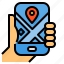 location, map, navigation, smartphone, travel 