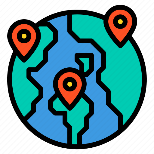 Location, map, navigation, travel, world icon - Download on Iconfinder