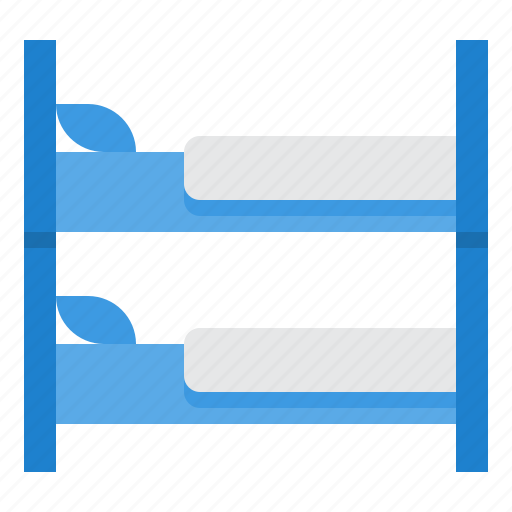 Bed, holiday, hostel, hotel, travel icon - Download on Iconfinder