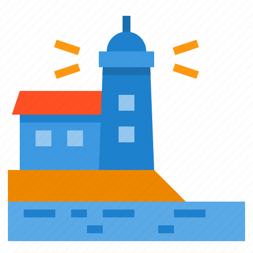 Lighthouse, signaling, tower, travel, warning icon - Download on Iconfinder