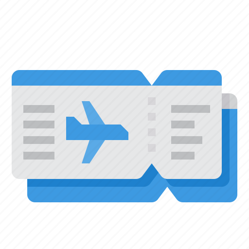 Airplane, boarding, flight, pass, ticket, travel icon - Download on Iconfinder