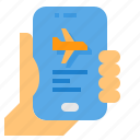 airplane, boarding, flight, pass, smartphone, ticket, travel
