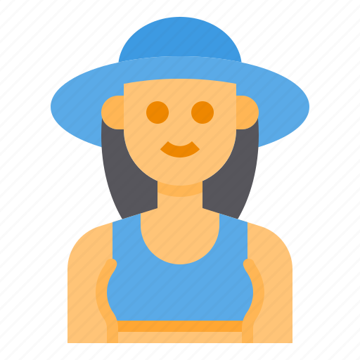 Avatar, holiday, tourist, travel, traveler, woman icon - Download on Iconfinder