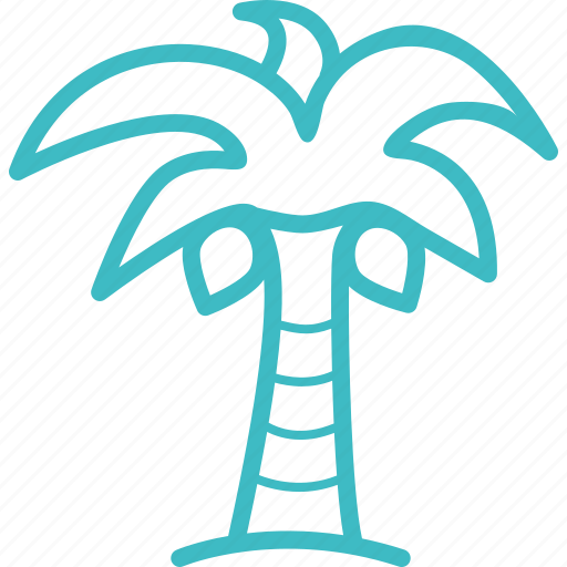 Coconut, holiday, travel, tree, forest, nature, plant icon - Download on Iconfinder