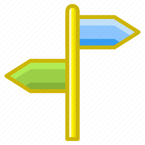 Arrow, follow, map, sign, travel icon - Download on Iconfinder