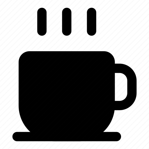 Glyph, hot, coffee, drink, cup icon - Download on Iconfinder