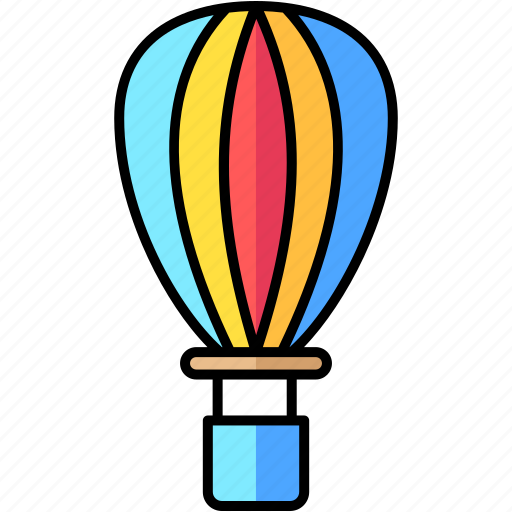 Hot air balloon, flying, travel icon - Download on Iconfinder