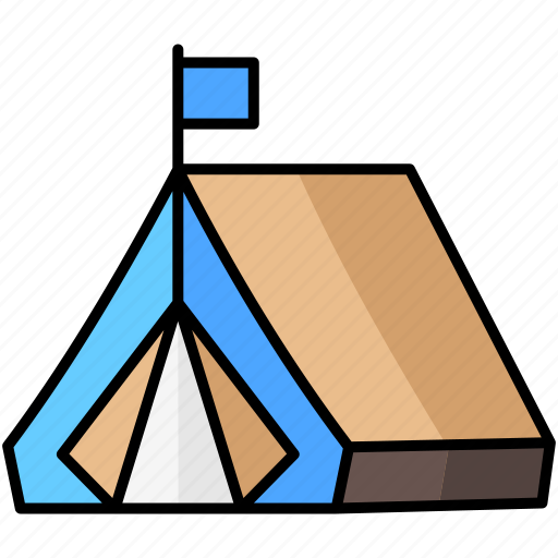 Camp, tent, outdoor icon - Download on Iconfinder