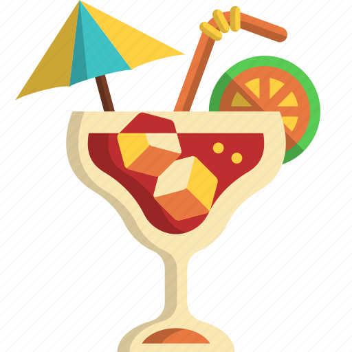 Cocktail, drink, glass, alcohol, vacation, summer icon - Download on Iconfinder