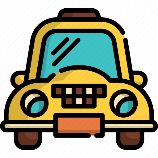 Taxi, transportation, travel, taxi cab, vehicle, car, transport icon - Download on Iconfinder