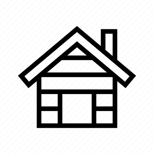 Cabin, wood, wooden, house, lodge, cottage, hut icon - Download on Iconfinder