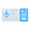 pass, airplane, ticket, transportation, flight, travel, boarding card
