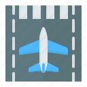 runway, landing, transportation, airplane, aircraft, airport, travel, take off