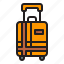 luggage, trolley, wheels, baggage, holidays, suitcase, travel 