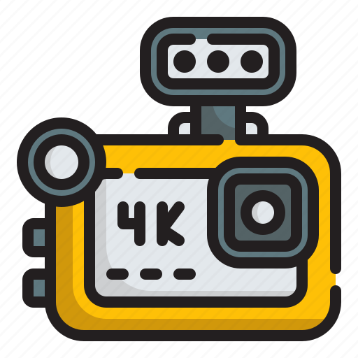 Videography, action, camera, photographer, equipment, electronics, adventure icon - Download on Iconfinder