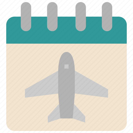 Calendar, appointment, flight, planning, date, schedule, booking icon - Download on Iconfinder