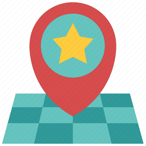 Location, map, pin, landmark, pointer, placeholder, travel icon - Download on Iconfinder