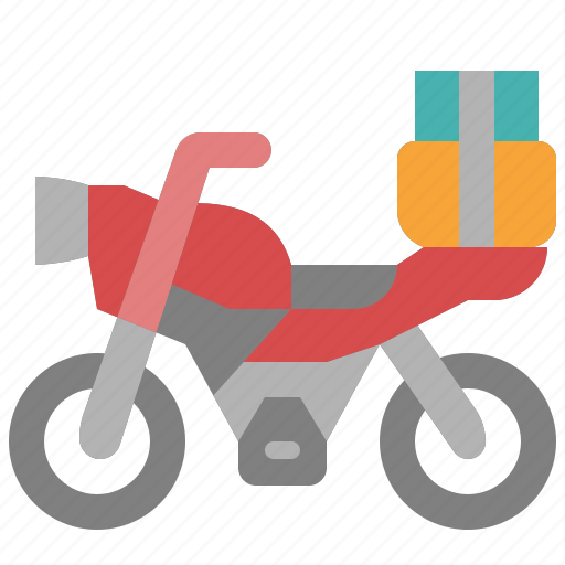 Motorcycle, motorbike, travel, vehicle, transportation, bigbike, vacation icon - Download on Iconfinder