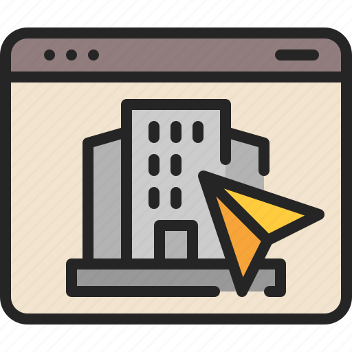 Hotel, booking, reservation, online, vacation, trip, travel icon - Download on Iconfinder