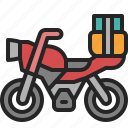 motorcycle, motorbike, travel, vehicle, transportation, bigbike, vacation