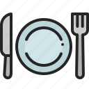 restaurant, food, dining, cutlery, dish, fork, knife