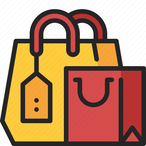 Shopping, bag, sale, shop, store, commercial, handle icon - Download on Iconfinder