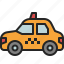 taxi, cab, service, transportation, travel, car, automobile 